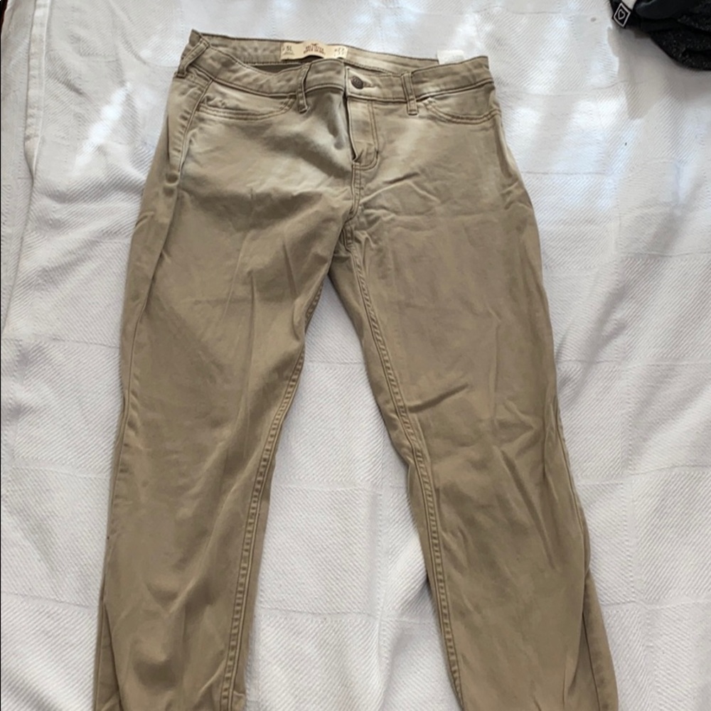 Tan jeans